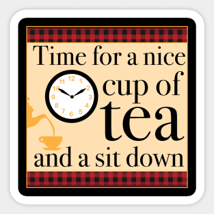 Cup of tea Sticker